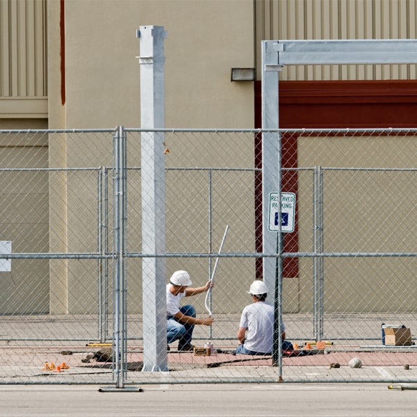 how much time can i lease the temporary fence for my work site or event in Greene IL